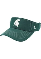 Michigan State Spartans Mens Green Flyover Adjustable Visor