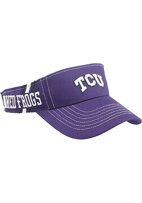 TCU Horned Frogs Mens Purple Flyover Adjustable Visor