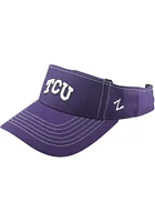 TCU Horned Frogs Mens Purple Flyover Adjustable Visor