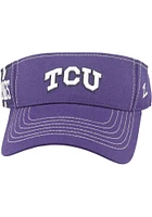 TCU Horned Frogs Mens Purple Flyover Adjustable Visor