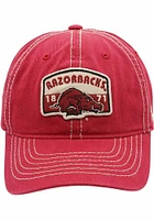 Arkansas Razorbacks Headrest Adjustable Hat - Red
