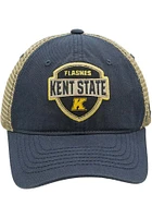 Kent State Golden Flashes Dunbar Adjustable Hat - Navy Blue