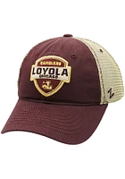 Loyola Ramblers Dunbar Adjustable Hat - Maroon