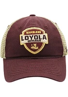 Loyola Ramblers Dunbar Adjustable Hat - Maroon