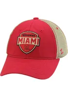 Miami RedHawks Dunbar Adjustable Hat - Red