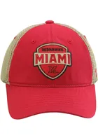 Miami RedHawks Dunbar Adjustable Hat - Red