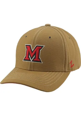 Miami RedHawks Handyman Adjustable Hat - Brown