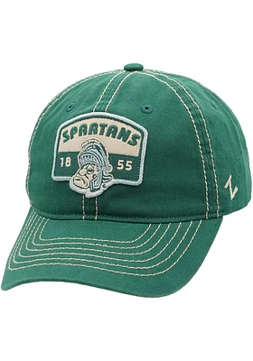 Michigan State Spartans Headrest Adjustable Hat - Green