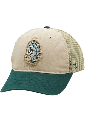 Michigan State Spartans Memorial Field Adjustable Hat - Ivory