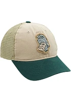 Michigan State Spartans Memorial Field Adjustable Hat - Ivory