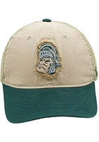 Michigan State Spartans Memorial Field Adjustable Hat - Ivory