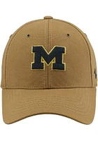 Michigan Wolverines Handyman Adjustable Hat - Brown