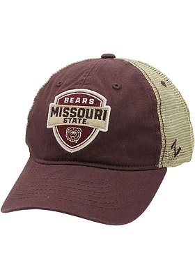 Missouri State Bears Dunbar Adjustable Hat - Maroon