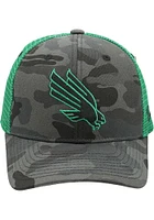 North Texas Mean Green Black Lil Smokey Youth Adjustable Hat