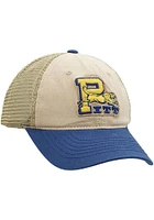 Pitt Panthers Memorial Field Adjustable Hat - Ivory