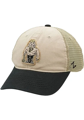 Purdue Boilermakers Memorial Field Adjustable Hat - Ivory