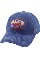 SMU Mustangs Headrest Adjustable Hat - Blue