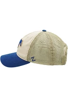 SMU Mustangs Memorial Field Adjustable Hat - Ivory