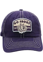 TCU Horned Frogs Headrest Adjustable Hat - Purple
