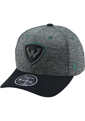 Wayne State Warriors Grey Playroom Youth Adjustable Hat