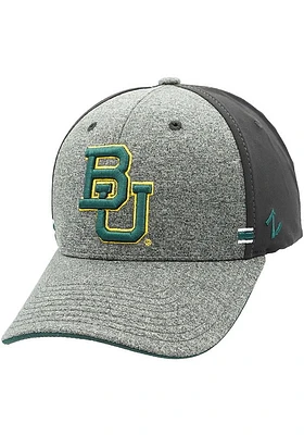Baylor Bears Mens Black 1st and Goal Flex Hat