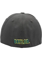 Baylor Bears Mens Black 1st and Goal Flex Hat