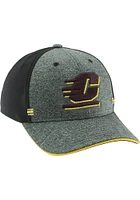 Central Michigan Chippewas Mens Black 1st and Goal Flex Hat