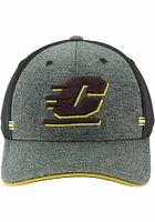 Central Michigan Chippewas Mens Black 1st and Goal Flex Hat