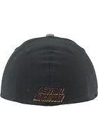 Central Michigan Chippewas Mens Black 1st and Goal Flex Hat