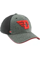 Dayton Flyers Mens Black 1st and Goal Flex Hat