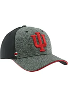 Indiana Hoosiers Mens Black 1st and Goal Flex Hat