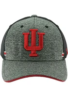 Indiana Hoosiers Mens Black 1st and Goal Flex Hat