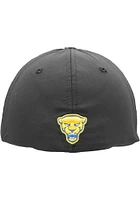 Pitt Panthers Mens Black 1st and Goal Flex Hat