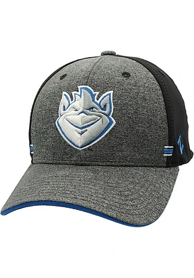 Saint Louis Billikens Mens Black 1st and Goal Flex Hat