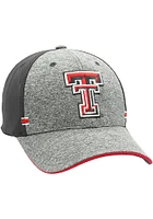 Texas Tech Red Raiders Mens Black 1st and Goal Flex Hat