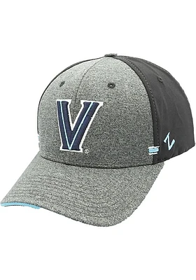 Villanova Wildcats Mens Black 1st and Goal Flex Hat
