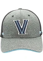 Villanova Wildcats Mens Black 1st and Goal Flex Hat