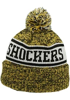 Wichita State Shockers Black Kiona Mens Knit Hat