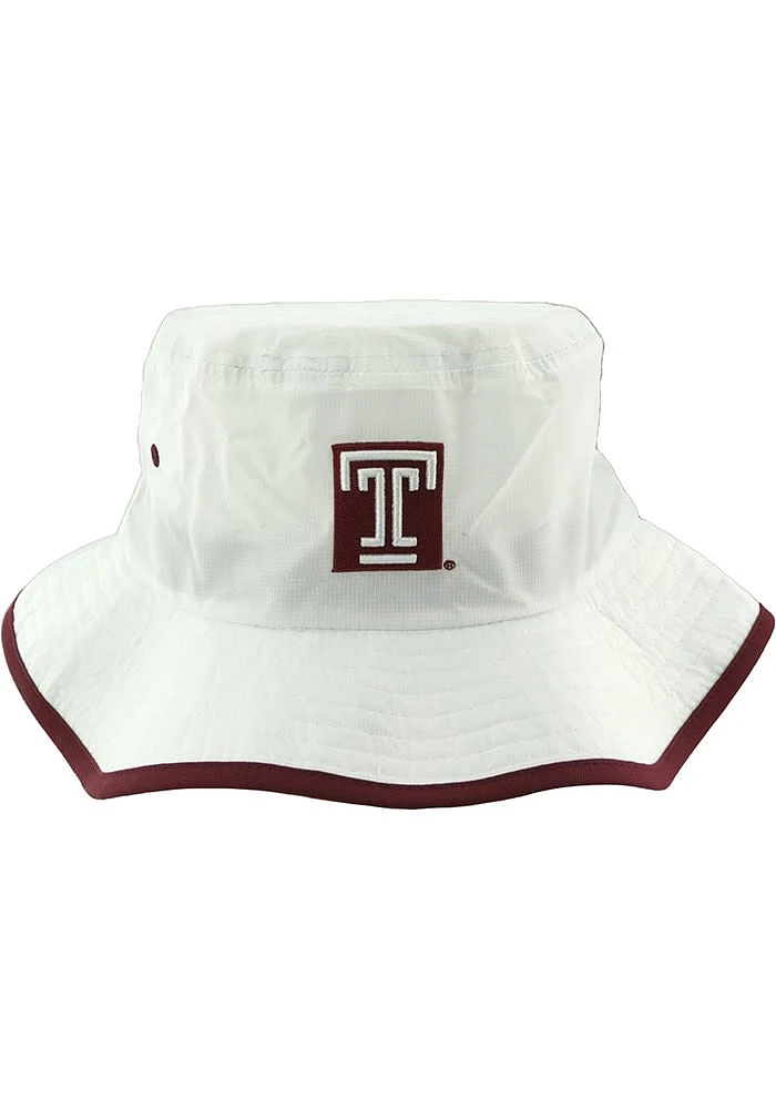 Temple Owls White OTA Mens Bucket Hat