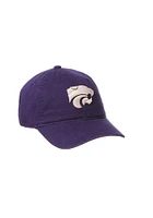 K-State Wildcats Power Cat Scholarship Adjustable Hat - Purple