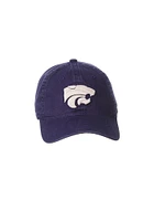 K-State Wildcats Power Cat Scholarship Adjustable Hat - Purple