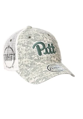 Pitt Panthers Trucker Adjustable Hat - Green