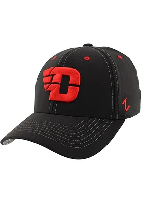 Dayton Flyers Mens Black Backyard Flex Hat