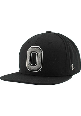 Ohio State Buckeyes Black Z11 Mens Snapback Hat