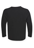 Iowa Hawkeyes Youth Black Dixon Long Sleeve T-Shirt