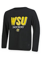 Wichita State Shockers Youth Black Dixon Long Sleeve T-Shirt