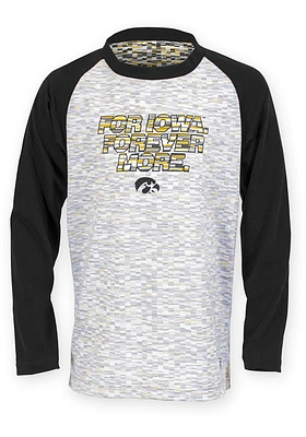 Iowa Hawkeyes Youth Grey Ada Long Sleeve T-Shirt