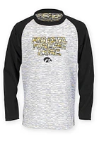 Iowa Hawkeyes Youth Grey Ada Long Sleeve T-Shirt