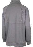 Purdue Boilermakers Womens Grey Elowen Qtr Zip