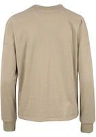 Iowa Hawkeyes Womens Tan Sutton Crew Sweatshirt